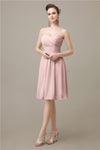 Simple Sweetheart A-line Knee-Length Bridesmaid Dresses