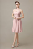 Simple Sweetheart A-line Knee-Length Bridesmaid Dresses