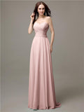 Pretty Sweetheart Chiffon A-line Floor-Length Bridesmaid Dresses