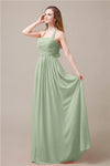 Elegant Hatler A-line Chiffon Floor-Length Bridesmaid Dresses