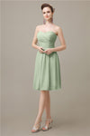 Simple Sweetheart A-line Knee-Length Bridesmaid Dresses