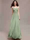 Sweetheart Long A-Line Bridesmaid Dresses