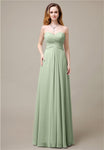 Charming A-line Sweetheart Sleeveless Floor-Length Bridesmaid Dresses