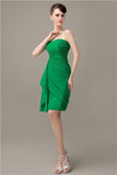 Elegant Sweetheart Chiffon Backless Sheath Bridesmaid Dresses