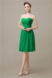 Simple Sweetheart A-line Knee-Length Bridesmaid Dresses