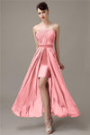 Charming A-line Chiffon Sweetheart Sexy Slit Bridesmaid Dresses