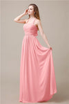 Elegant Hatler A-line Chiffon Floor-Length Bridesmaid Dresses