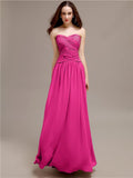 Sweetheart Long A-Line Bridesmaid Dresses