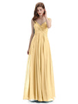 Elegant A-line Sleeveless Chiffon Bridesmaid Dresses