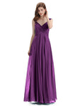 Elegant A-line Sleeveless Chiffon Bridesmaid Dresses