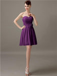 Sweetheart Short A-Line Bridesmaid Dresses