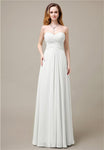 Charming A-line Sweetheart Sleeveless Floor-Length Bridesmaid Dresses