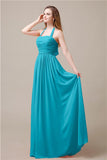 Elegant Hatler A-line Chiffon Floor-Length Bridesmaid Dresses