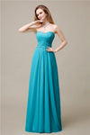 Pretty Chiffon A-line Sweetheart Floor-Length Bridesmaid Dresses