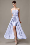 Charming A-line Chiffon Sweetheart Sexy Slit Bridesmaid Dresses