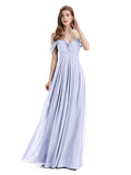 Elegant Sweetheart Off Shoulder Floor-Length Bridesmaid Dresses