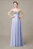 Popular Sweetheart Sequins A-line Floor-Length Bridesmaid Dresses