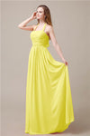 Elegant Hatler A-line Chiffon Floor-Length Bridesmaid Dresses