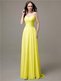 Pretty Sweetheart Chiffon A-line Floor-Length Bridesmaid Dresses