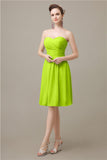 Simple Sweetheart A-line Knee-Length Bridesmaid Dresses