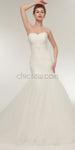Mermaid Sweetheart Hight Qality Custom Long Romantic Wedding Dresses,Bridal Dresses LMX1158