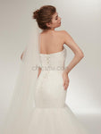 Mermaid Sweetheart Hight Qality Custom Long Romantic Wedding Dresses,Bridal Dresses LMX1158