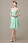 Simple Sweetheart A-line Knee-Length Bridesmaid Dresses