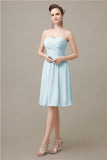 Simple Sweetheart A-line Knee-Length Bridesmaid Dresses