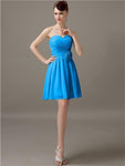 Sweetheart Short A-Line Bridesmaid Dresses