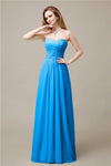 Pretty Chiffon A-line Sweetheart Floor-Length Bridesmaid Dresses