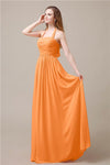 Elegant Hatler A-line Chiffon Floor-Length Bridesmaid Dresses