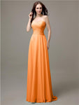 Pretty Sweetheart Chiffon A-line Floor-Length Bridesmaid Dresses