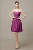 Elegant SweetHeart A-line Knee-Length Bridesmaid Dresses