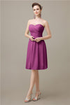 Simple Sweetheart A-line Knee-Length Bridesmaid Dresses