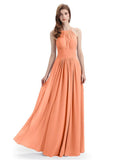 Charming Halter Floor Length Bridesmaid Dresses