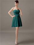 Simple Sweetheart A-Line Short Bridesmaid Dresses