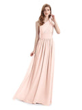 Charming One-shoulder A-line Chiffion Floor-Length Bridesmaid Dresses