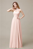 Pretty Chiffon A-line Sweetheart Floor-Length Bridesmaid Dresses