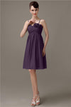 Spaghetti Straps A-line Sweetheart Chiffon Bridesmaid Dresses