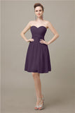 Elegant SweetHeart A-line Knee-Length Bridesmaid Dresses