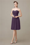 Simple Sweetheart A-line Knee-Length Bridesmaid Dresses