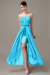 Charming A-line Chiffon Sweetheart Sexy Slit Bridesmaid Dresses