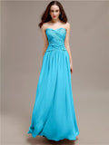 Sweetheart Long A-Line Bridesmaid Dresses