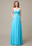 Charming A-line Sweetheart Sleeveless Floor-Length Bridesmaid Dresses