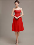 Sweetheart Knee-Length A-Line Bridesmaid Dresses