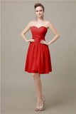 Elegant SweetHeart A-line Knee-Length Bridesmaid Dresses