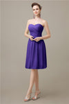 Simple Sweetheart A-line Knee-Length Bridesmaid Dresses