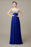 Popular Sweetheart Sequins A-line Floor-Length Bridesmaid Dresses