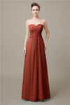 Pretty Sweetheart A-line Floor-Length Bridesmaid Dresses