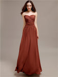 Sweetheart Long A-Line Bridesmaid Dresses